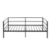 Twin size Sturdy Steel Metal Daybed Frame in Black