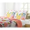 Full / Queen Cotton Quilt Set Multi-Color Floral Pattern