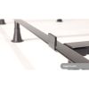 California King size 9-Leg Metal Bed Frame with Headboard Brackets
