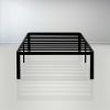 Twin XL Heavy Duty 14-inch Metal Platform Bed Frame with Storage Space