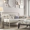 Twin size Contemporary Classic Style White Metal Daybed