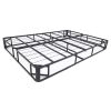 Full size Metal Boxspring Mattress Foundation with Jacquard Cover