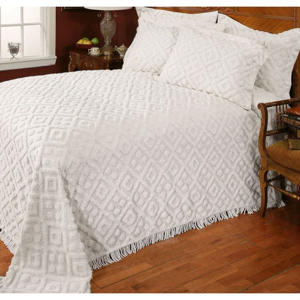 Twin Size 100 Cotton Bedspread In, Twin Bedspread Dimensions