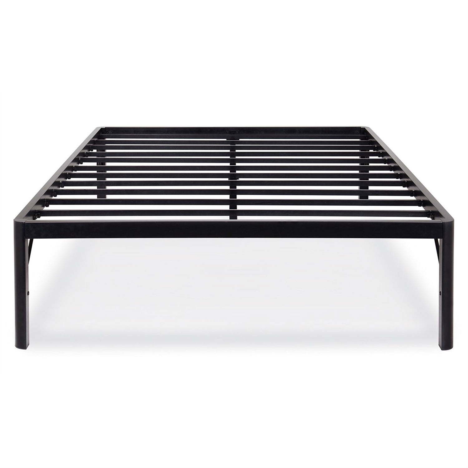 Twin size 18-inch High Rise Round Edge Metal Platform Bed Frame