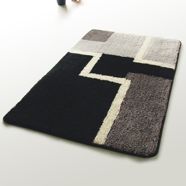 Naomi - [Modern] Wool Throw Rugs (17.7 by 25.6 inches)