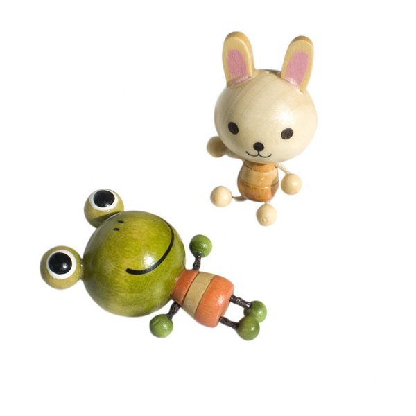 [Rabbit & Frog] - Refrigerator Magnets / Animal Magnets