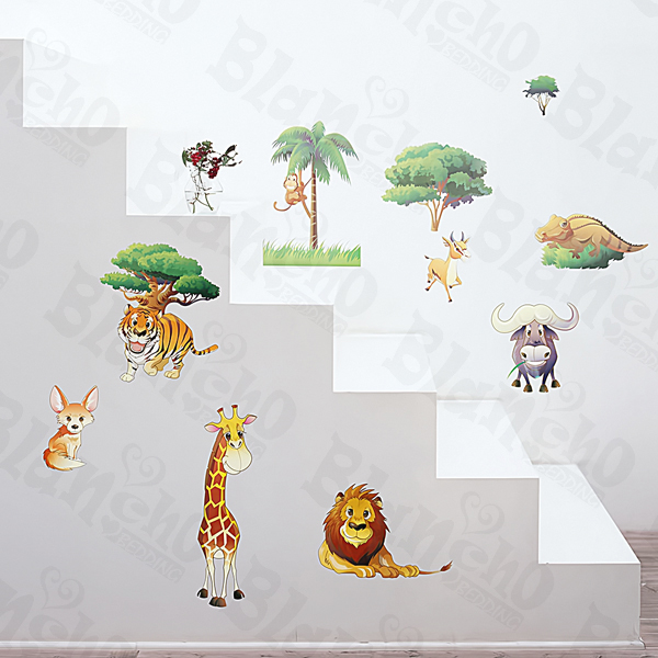 African Field - Wall Decals Stickers Appliques Home Decor