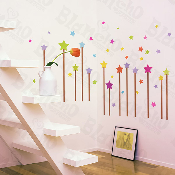 Star Sky - Wall Decals Stickers Appliques Home Decor