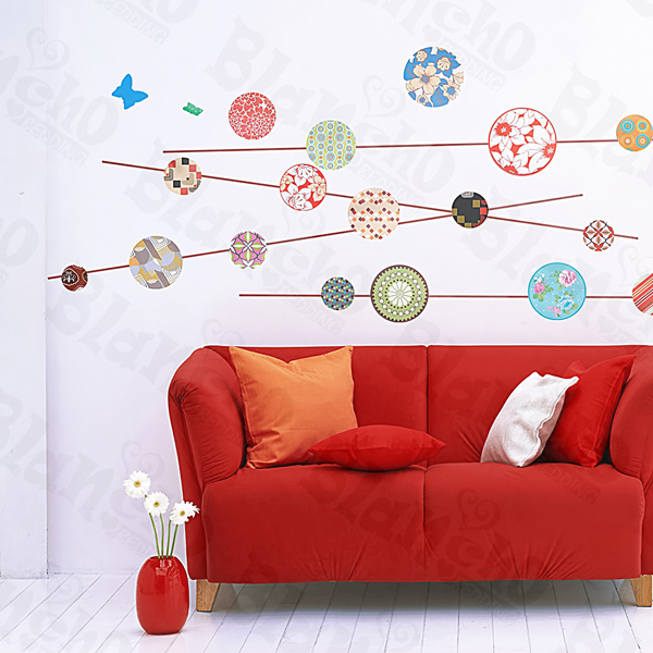 Kaleidoscope - Large Wall Decals Stickers Appliques Home Decor