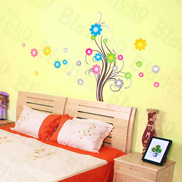 Flowing Tree - X-Large Wall Decals Stickers Appliques Home Decor