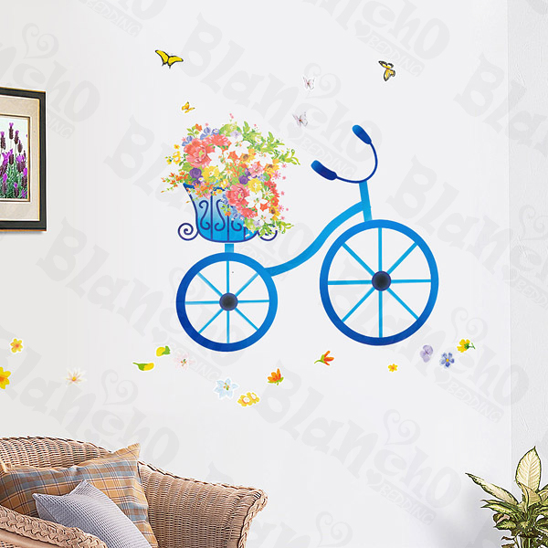 Bicycle Date - X-Large Wall Decals Stickers Appliques Home Decor