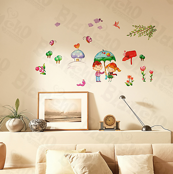 Shall We?-3 - Wall Decals Stickers Appliques Home Decor