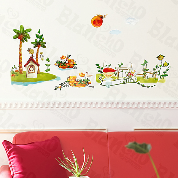 Sunny Day - Wall Decals Stickers Appliques Home Decor