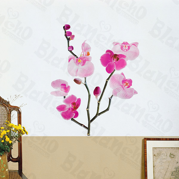 Bright Flowers - Wall Decals Stickers Appliques Home Decor
