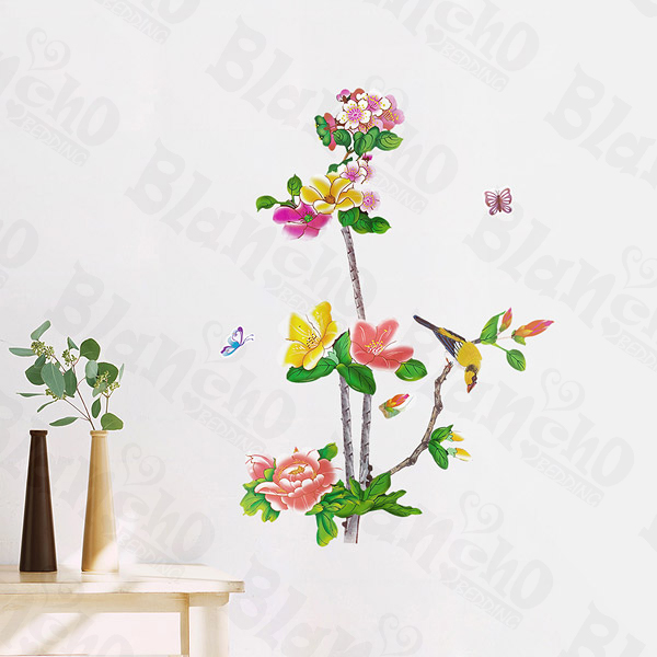 Astonishing Flowers - Wall Decals Stickers Appliques Home Decor
