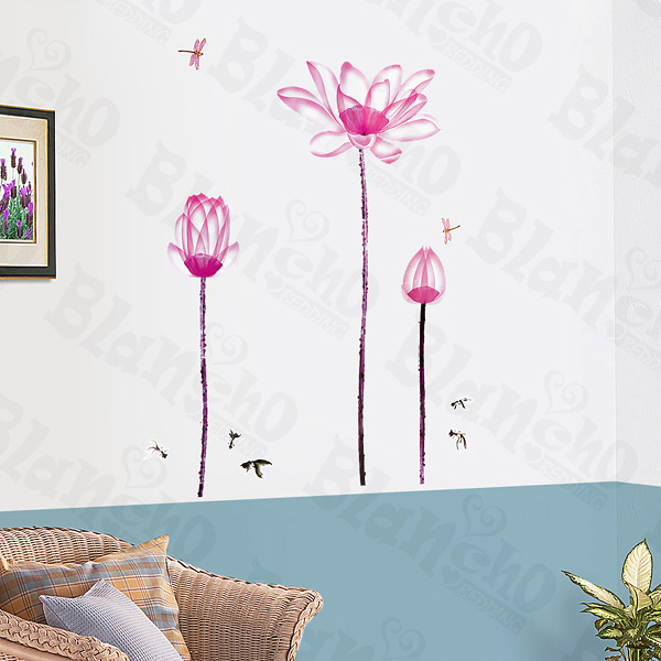 Lily Blossom - Wall Decals Stickers Appliques Home Decor