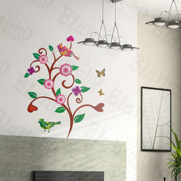 Wave Tree - Wall Decals Stickers Appliques Home Decor