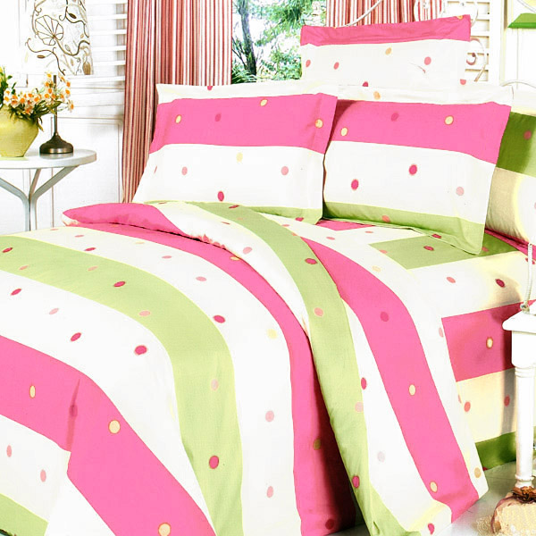 Blancho Bedding - [Colorful Life] 100% Cotton 7PC MEGA Duvet Cover Set (Queen Size)