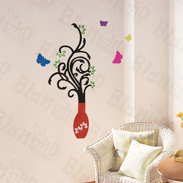 Dancing Tree - Wall Decals Stickers Appliques Home Decor